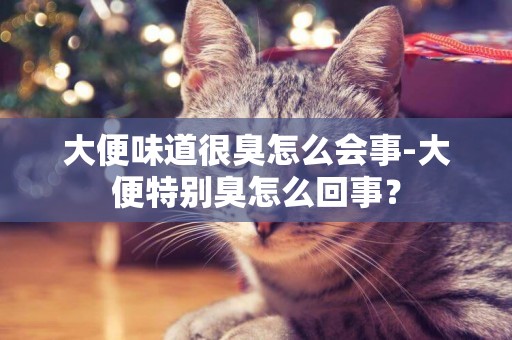 大便味道很臭怎么會事-大便特別臭怎么回事？
