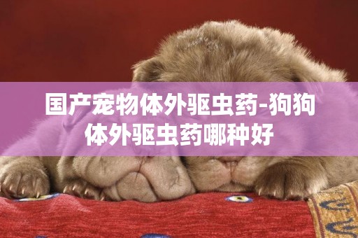 國產寵物體外驅蟲藥-狗狗體外驅蟲藥哪種好