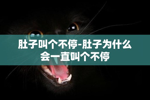 肚子叫個不停-肚子為什么會一直叫個不停