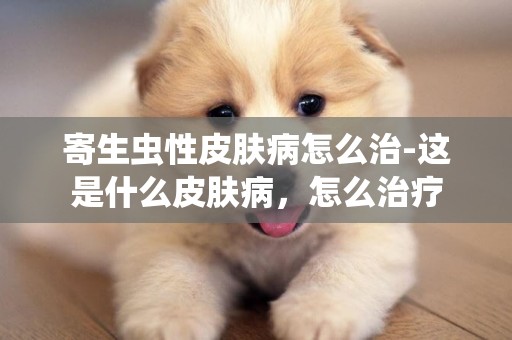 寄生蟲性皮膚病怎么治-這是什么皮膚病，怎么治療
