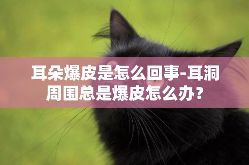 耳朵爆皮是怎么回事-耳洞周圍總是爆皮怎么辦？
