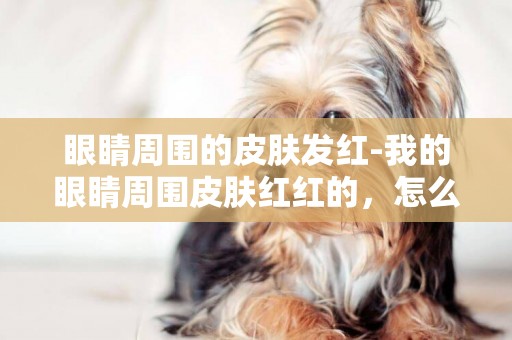 眼睛周圍的皮膚發紅-我的眼睛周圍皮膚紅紅的，怎么辦？