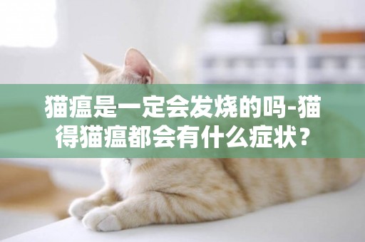貓瘟是一定會發燒的嗎-貓得貓瘟都會有什么癥狀？