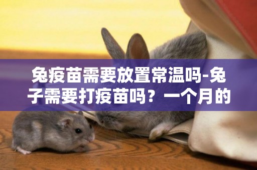 兔疫苗需要放置常溫嗎-兔子需要打疫苗嗎？一個月的