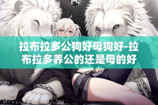 拉布拉多公狗好母狗好-拉布拉多養公的還是母的好