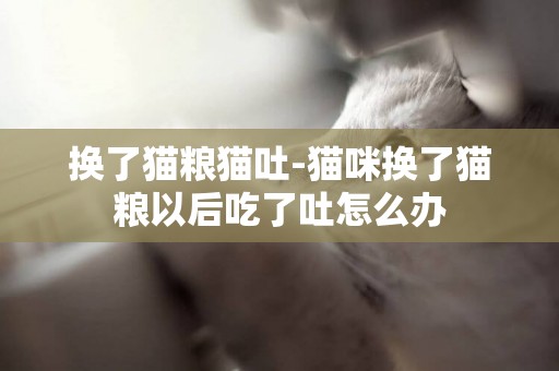 換了貓糧貓吐-貓咪換了貓糧以后吃了吐怎么辦