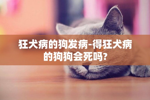 狂犬病的狗發病-得狂犬病的狗狗會死嗎?