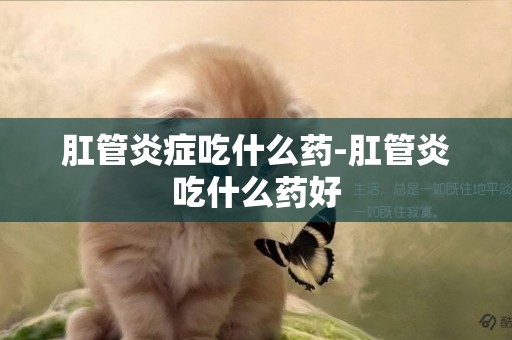 肛管炎癥吃什么藥-肛管炎吃什么藥好
