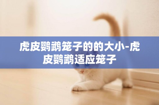 虎皮鸚鵡籠子的的大小-虎皮鸚鵡適應籠子