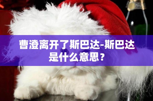曹澄離開了斯巴達-斯巴達是什么意思？