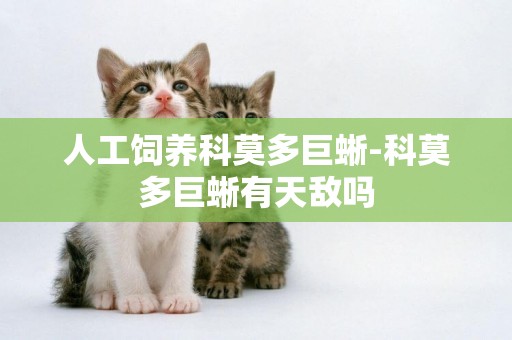 人工飼養科莫多巨蜥-科莫多巨蜥有天敵嗎
