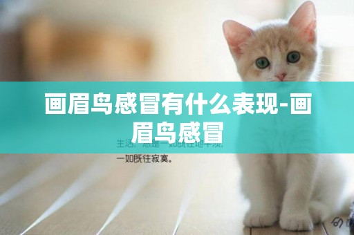 畫眉鳥感冒有什么表現-畫眉鳥感冒