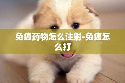 兔瘟藥物怎么注射-兔瘟怎么打
