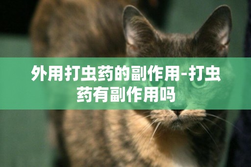外用打蟲藥的副作用-打蟲藥有副作用嗎