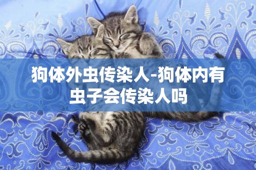 狗體外蟲傳染人-狗體內有蟲子會傳染人嗎