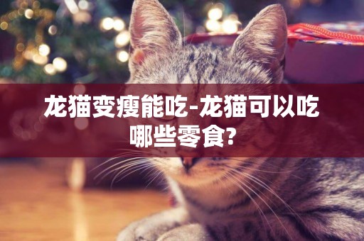 龍貓變瘦能吃-龍貓可以吃哪些零食?