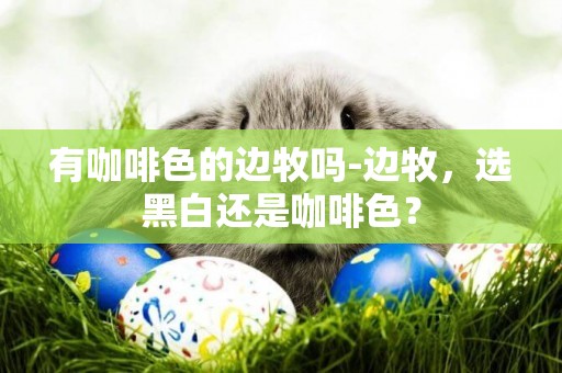有咖啡色的邊牧嗎-邊牧，選黑白還是咖啡色？