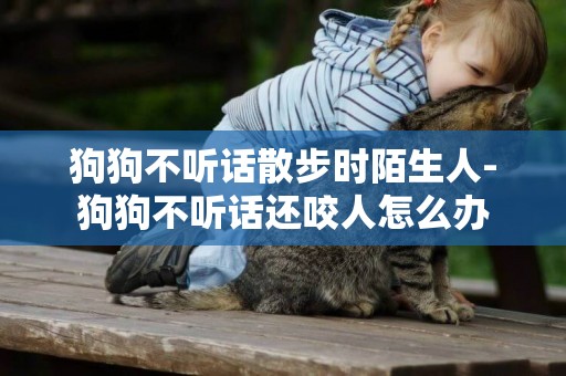 狗狗不聽話散步時陌生人-狗狗不聽話還咬人怎么辦