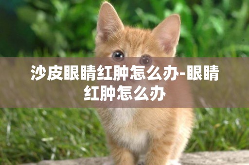 沙皮眼睛紅腫怎么辦-眼睛紅腫怎么辦