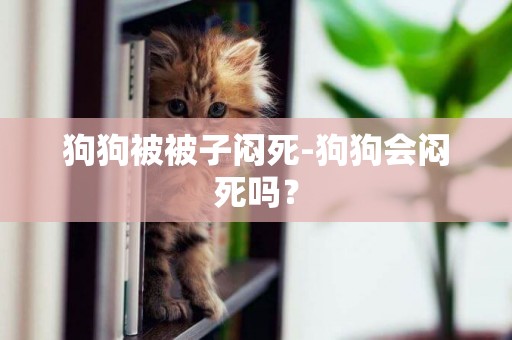 狗狗被被子悶死-狗狗會悶死嗎？