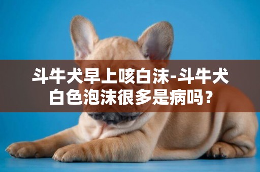 斗牛犬早上咳白沫-斗牛犬白色泡沫很多是病嗎？