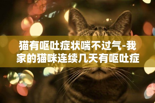貓有嘔吐癥狀喘不過氣-我家的貓咪連續幾天有嘔吐癥狀，是什么原因