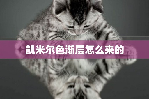 凱米爾色漸層怎么來的