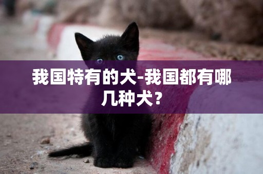 我國特有的犬-我國都有哪幾種犬？