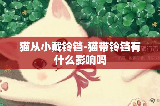 貓從小戴鈴鐺-貓帶鈴鐺有什么影響嗎