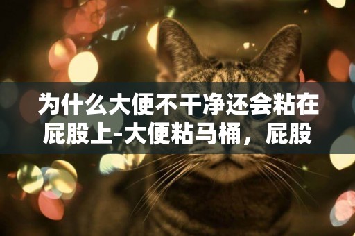 為什么大便不干凈還會粘在屁股上-大便粘馬桶，屁股總是擦不干凈，特別費紙