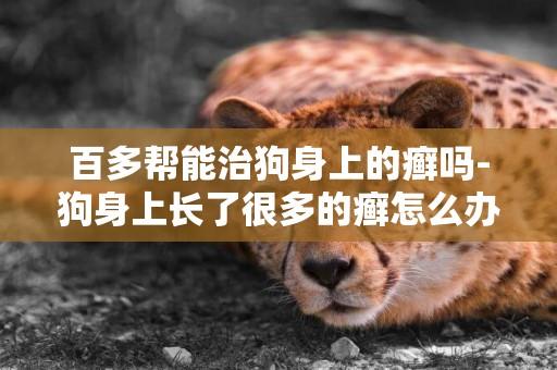 百多幫能治狗身上的癬嗎-狗身上長了很多的癬怎么辦！有什么偏方嗎？