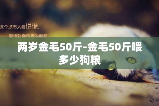 兩歲金毛50斤-金毛50斤喂多少狗糧