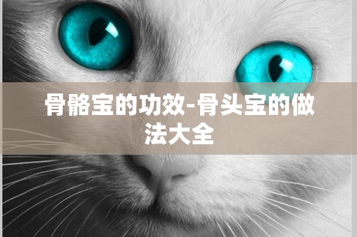 骨骼寶的功效-骨頭寶的做法大全