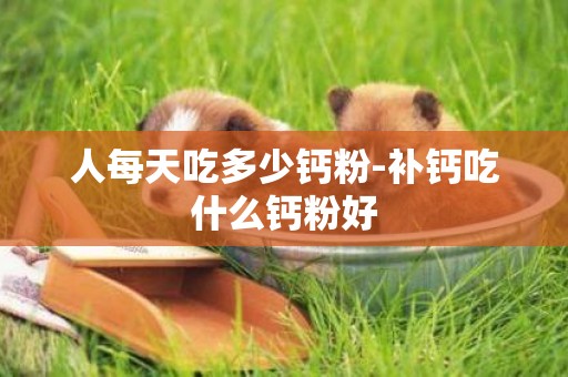人每天吃多少鈣粉-補鈣吃什么鈣粉好