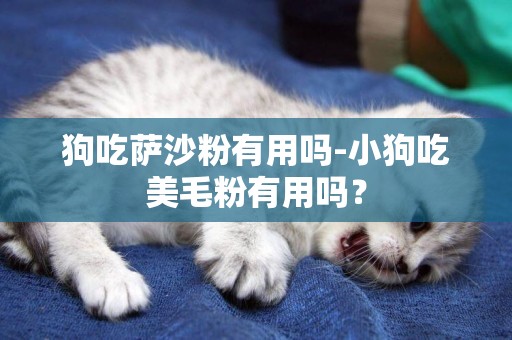 狗吃薩沙粉有用嗎-小狗吃美毛粉有用嗎？