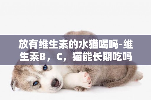 放有維生素的水貓喝嗎-維生素B，C，貓能長期吃嗎