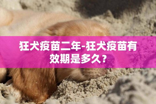 狂犬疫苗二年-狂犬疫苗有效期是多久？