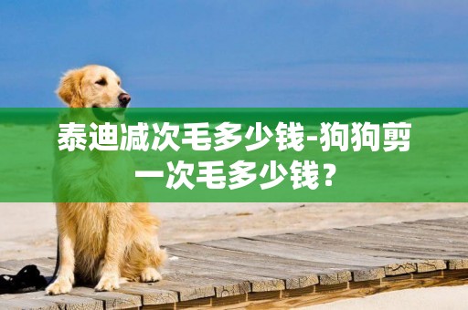 泰迪減次毛多少錢-狗狗剪一次毛多少錢？