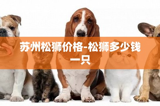 蘇州松獅價格-松獅多少錢一只