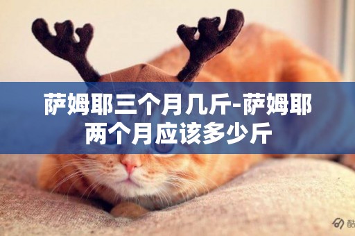 薩姆耶三個月幾斤-薩姆耶兩個月應該多少斤