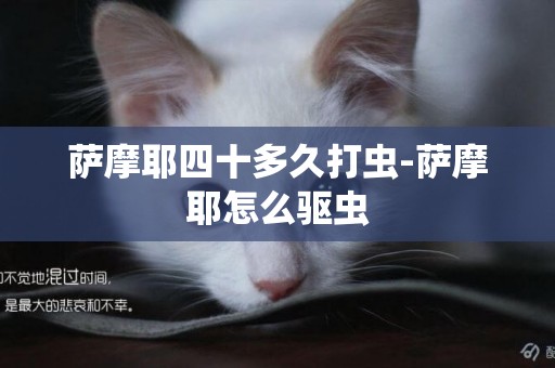 薩摩耶四十多久打蟲-薩摩耶怎么驅蟲