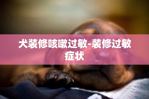 犬裝修咳嗽過敏-裝修過敏癥狀