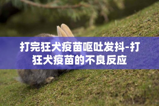 打完狂犬疫苗嘔吐發抖-打狂犬疫苗的不良反應
