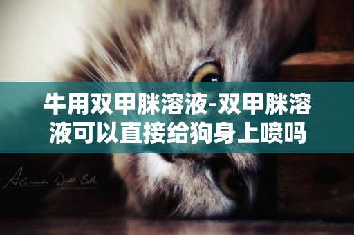 牛用雙甲脒溶液-雙甲脒溶液可以直接給狗身上噴嗎