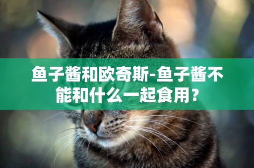 魚子醬和歐奇斯-魚子醬不能和什么一起食用？