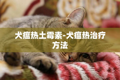 犬瘟熱土霉素-犬瘟熱治療方法