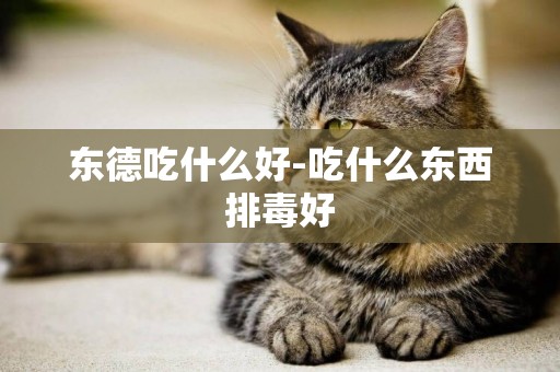 東德吃什么好-吃什么東西排毒好