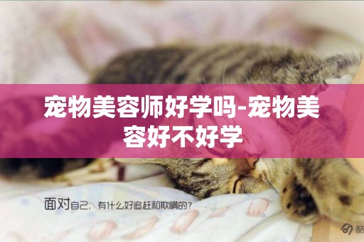 寵物美容師好學嗎-寵物美容好不好學