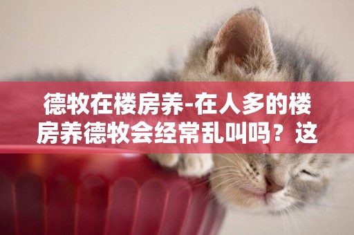 德牧在樓房養-在人多的樓房養德牧會經常亂叫嗎？這個我很糾結。希望養過德牧的指點一二。謝謝各位寵主