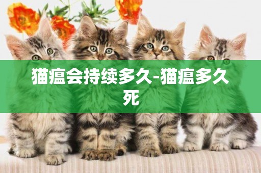 貓瘟會持續多久-貓瘟多久死